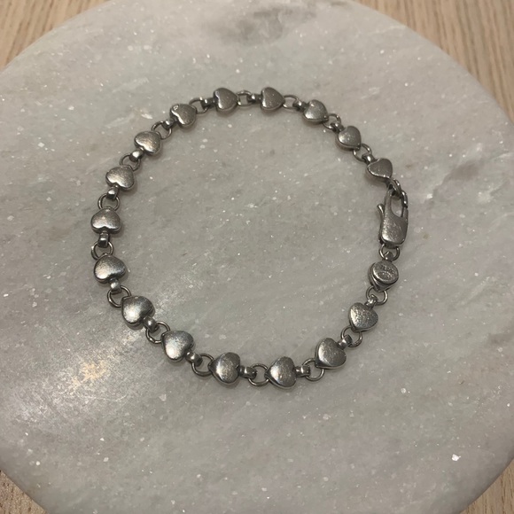 Tiffany & Co. Elsa Peretti Heart Link Bracelet - Picture 4 of 6